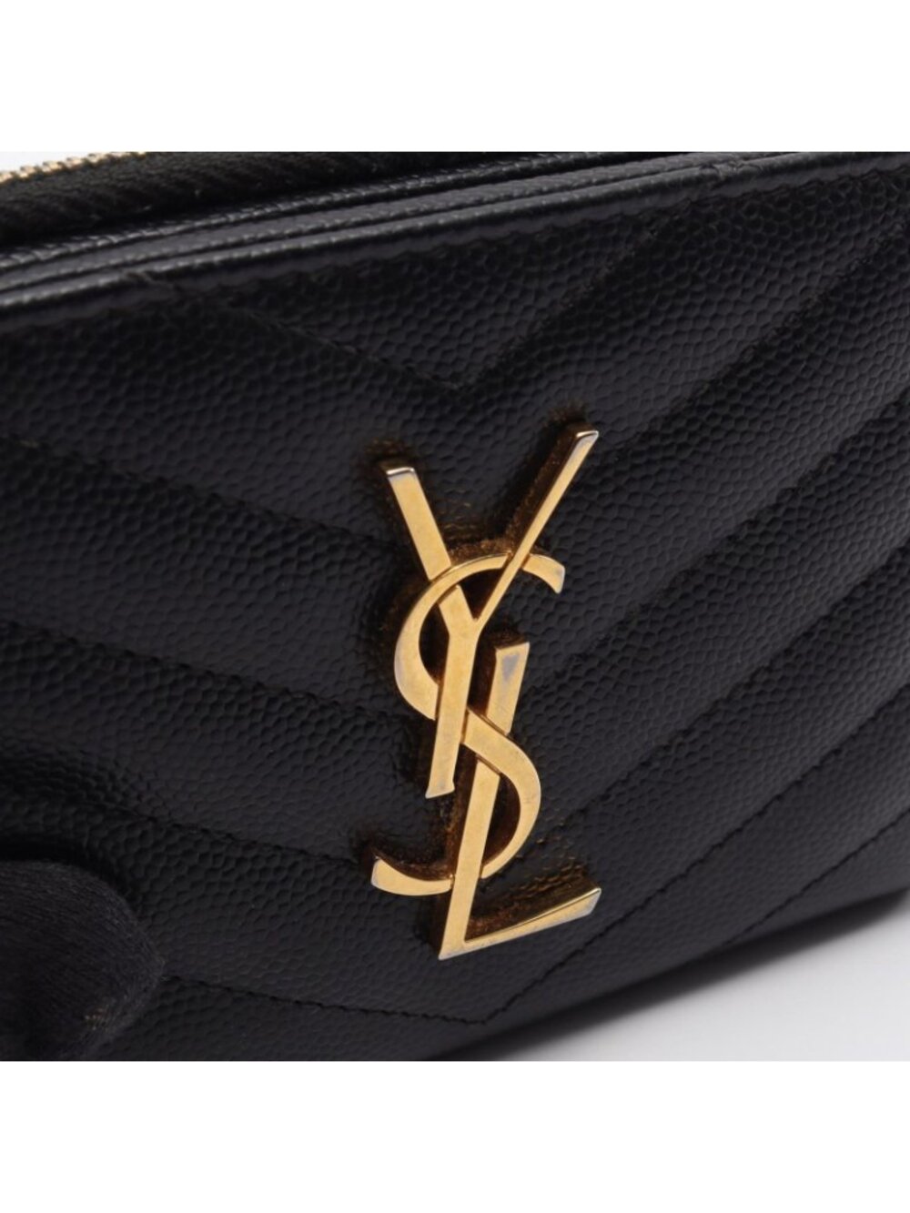 Saint Laurent Paris Bifold Wallet Monogram Black Leather - Picture 5 of 10
